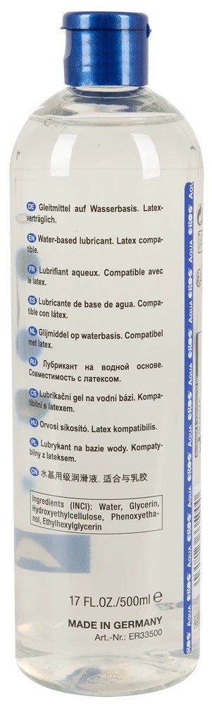 EROS - Klasyczny Nawilżający Wodny Lubrykant 500ml EROS - Klasyczny Nawilżający Wodny Lubrykant 500ml