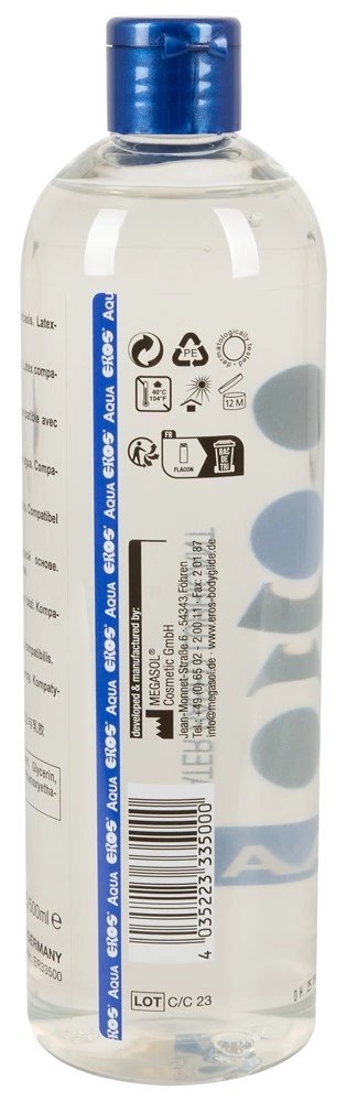 EROS - Klasyczny Nawilżający Wodny Lubrykant 500ml EROS - Klasyczny Nawilżający Wodny Lubrykant 500ml