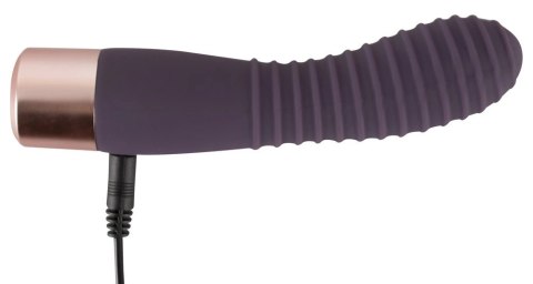 Elegant Series - Wibrator Prążkowany 15cm Elegant Series - Wibrator Prążkowany 15cm