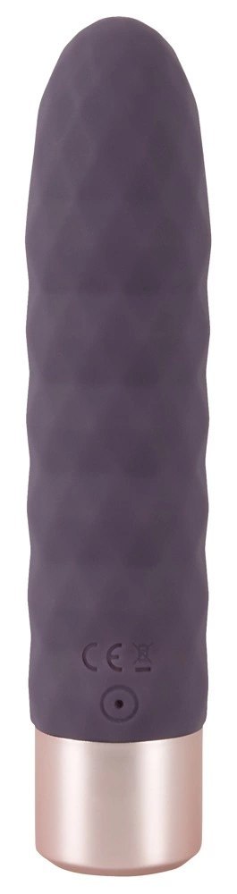 Elegant Series - Wibrator Prążkowany Stymulujący 15cm Elegant Series - Wibrator Prążkowany Stymulujący 15cm