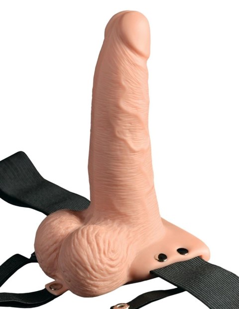 Fetish Fantasy Series - Naturalne Dildo Z Elastycznym Paskiem I 10 Trybami Wibracji Fetish Fantasy Series - Naturalne Dildo Z Elastycznym Paskiem I 10 Trybami Wibracji