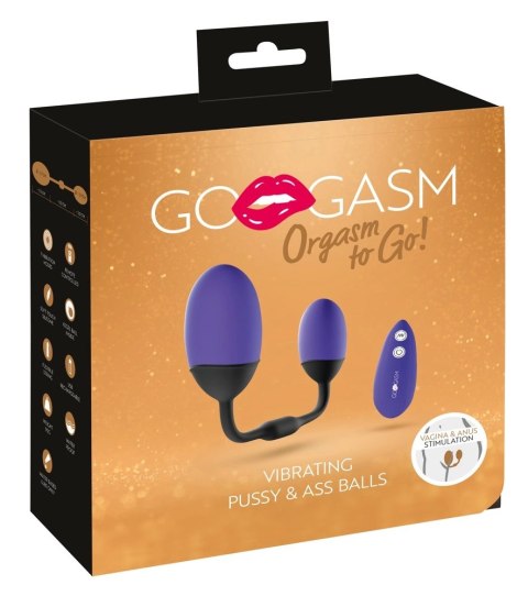Gogasm - Kulki Miłosne Do Odbytu I Pochwy Fioletowe Gogasm - Kulki Miłosne Do Odbytu I Pochwy Fioletowe