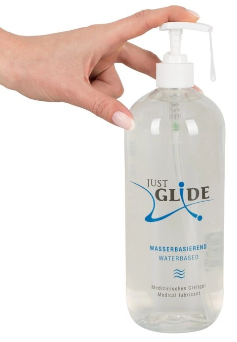Just Glide - Nawilżający Lubrykant Na Bazie Wody 1L Just Glide - Nawilżający Lubrykant Na Bazie Wody 1L