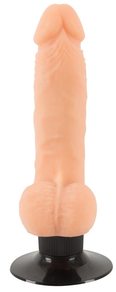 Nature Skin - Naturalny Miękki Wibrator Stymulujący 21cm Nature Skin - Naturalny Miękki Wibrator Stymulujący 21cm