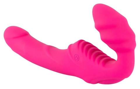 Strapless Strap-On - Wibrator Do Dzikich Gier Z 2 Końcówkami Różowy Strapless Strap-On - Wibrator Do Dzikich Gier Z 2 Końcówkami Różowy