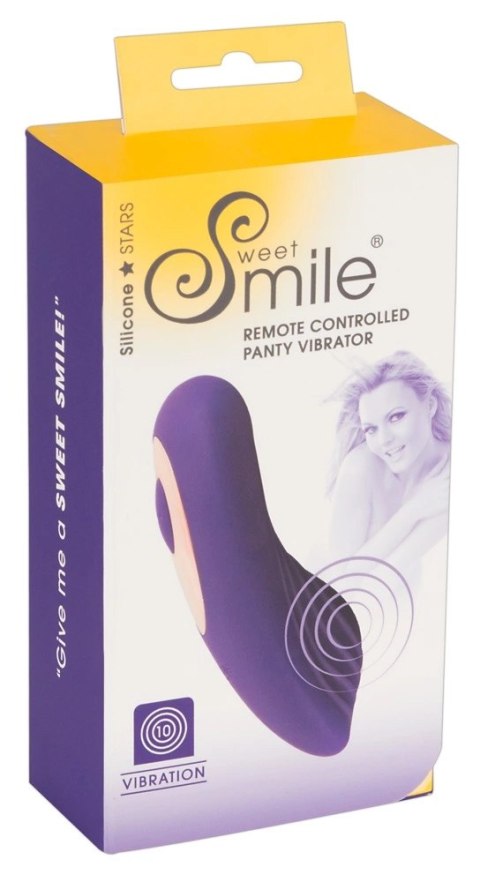 Sweet Smile - Zdalnie Sterowany Wibrator Łechtaczkowy Fioletowy Sweet Smile - Zdalnie Sterowany Wibrator Łechtaczkowy Fioletowy