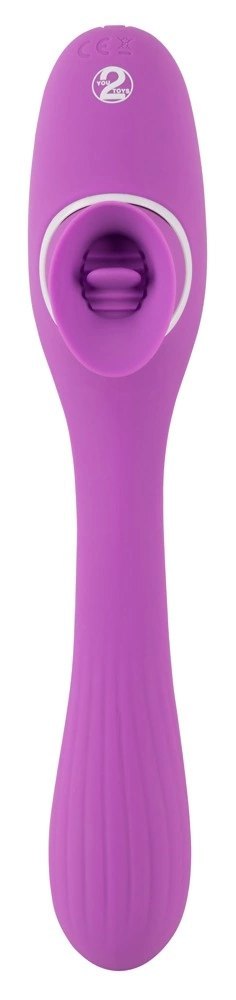You2Toys - 2-funkcyjny giętki wibrator You2Toys - 2-funkcyjny giętki wibrator