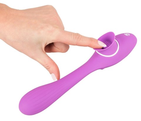 You2Toys - 2-funkcyjny giętki wibrator You2Toys - 2-funkcyjny giętki wibrator