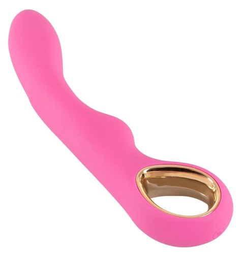 You2Toys - Podwójny wibrator z eleganckim uchwytem You2Toys - Podwójny wibrator z eleganckim uchwytem