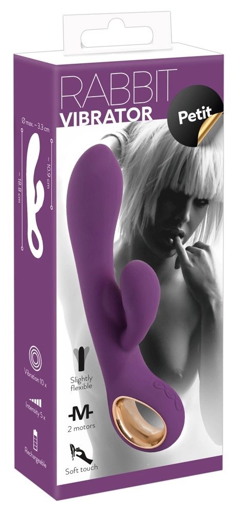 You2Toys - Wibrator podwójny - króliczek You2Toys - Wibrator podwójny - króliczek