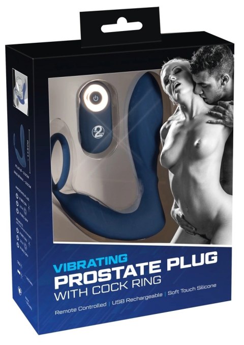 You2Toys - Wibrator prostaty - korek analny + pilot zdalnego sterowania You2Toys - Wibrator prostaty - korek analny + pilot zdalnego sterowania