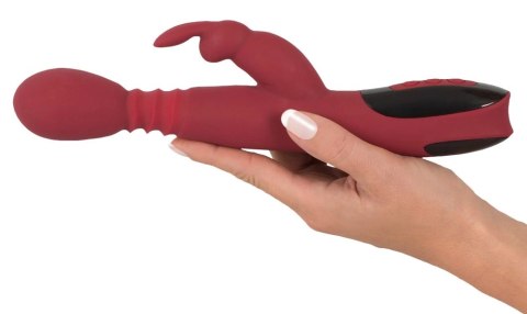You2Toys - Wibrator silikonowy - króliczek - podwójny You2Toys - Wibrator silikonowy - króliczek - podwójny