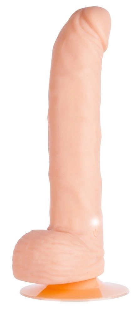 NMC - Wibrator O Naturalnym Zakrzywionym Wygładzie Penisa 22cm NMC - Wibrator O Naturalnym Zakrzywionym Wygładzie Penisa 22cm