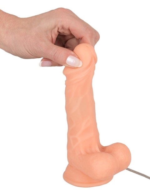 Realistixxx - Naturalny Wibrator Z Żyłami Żołędziem I Pilotem 18cm Realistixxx - Naturalny Wibrator Z Żyłami Żołędziem I Pilotem 18cm