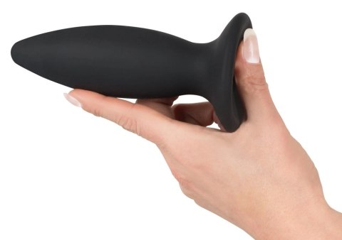 Stożkowy Korek Analny Wibracyjny S(11cm) - Black Velvets Stożkowy Korek Analny Wibracyjny S(11cm) - Black Velvets