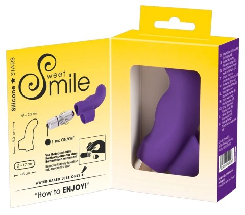 Sweet Smile - Wibrator Palcowy Zakrzywiony Do Stymulacji Punktu-G Sweet Smile - Wibrator Palcowy Zakrzywiony Do Stymulacji Punktu-G