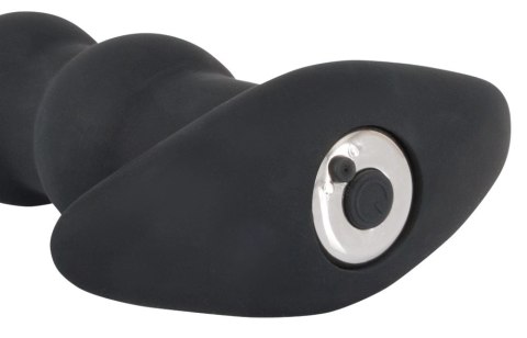Wibracyjny Korek Analny Koraliki - Black Velvets Wibracyjny Korek Analny Koraliki - Black Velvets