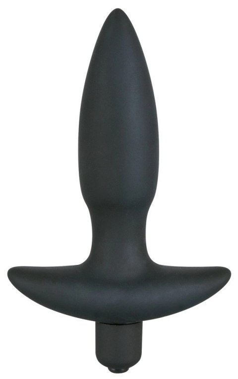 Wibrująca Wtyczka Analna Z Uchwytem Mała(13cm) - Black Velvets Wibrująca Wtyczka Analna Z Uchwytem Mała(13cm) - Black Velvets