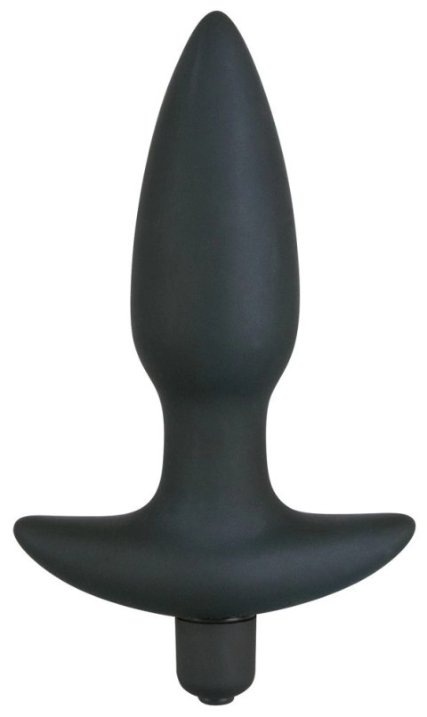 Wibrująca Wtyczka Analna Z Uchwytem Średnia(15cm) - Black Velvets Wibrująca Wtyczka Analna Z Uchwytem Średnia(15cm) - Black Velvets