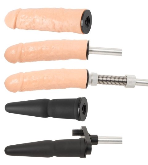 You2Toys - Maszyna do seksu - masturbator - 3 dildo + 2 korki analne + pilot zdalnego sterowania You2Toys - Maszyna do seksu - masturbator - 3 dildo + 2 korki analne + pilot zdalnego sterowania