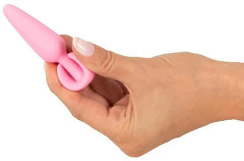 Cuties - Silikonowy Korek Analny Stożkowy Różowy Cuties - Silikonowy Korek Analny Stożkowy Różowy