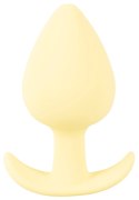Cuties - Żółty Korek Analny 6,5 cm Silikonowy