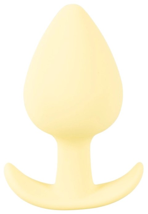 Cuties - Żółty Korek Analny 6,5 cm Silikonowy Cuties - Żółty Korek Analny 6,5 cm Silikonowy