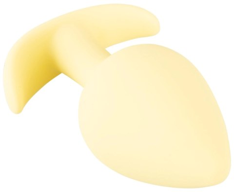 Cuties - Żółty Korek Analny 6,5 cm Silikonowy Cuties - Żółty Korek Analny 6,5 cm Silikonowy