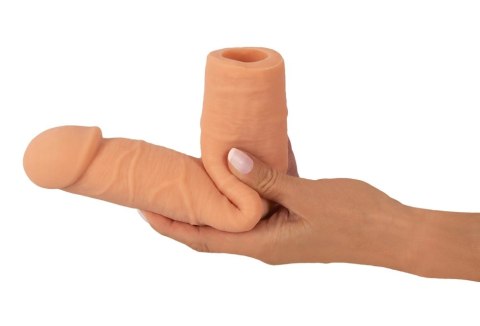 Nature Skin - Przedłużka Do Penisa Dłuższy O 11,5 cm I Grubszy O 2 cm Nature Skin - Przedłużka Do Penisa Dłuższy O 11,5 cm I Grubszy O 2 cm