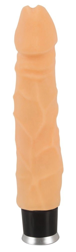Nature Skin - Realistyczny Wibrator Z Żyłami I Żołędziem Cielisty Nature Skin - Realistyczny Wibrator Z Żyłami I Żołędziem Cielisty