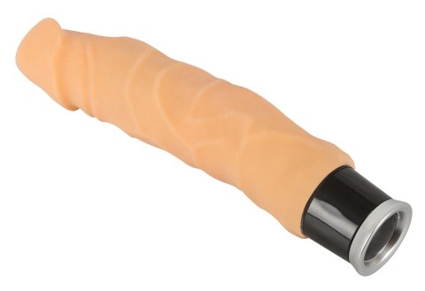 Nature Skin - Realistyczny Wibrator Z Żyłami I Żołędziem Cielisty Nature Skin - Realistyczny Wibrator Z Żyłami I Żołędziem Cielisty