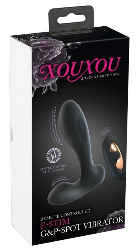 XOUXOU - Wibrator Z Elektrostymulacją Do Punktu-G RC E-Stim G&P-Spot Vibr XOUXOU - Wibrator Z Elektrostymulacją Do Punktu-G RC E-Stim G&P-Spot Vibr