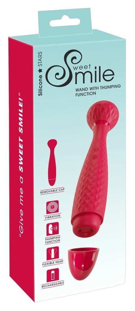 Sweet Smile - Masażer Łechtaczki Z Funkcją Pulsowania I Wibracji 22.7 cm Sweet Smile - Masażer Łechtaczki Z Funkcją Pulsowania I Wibracji 22.7 cm