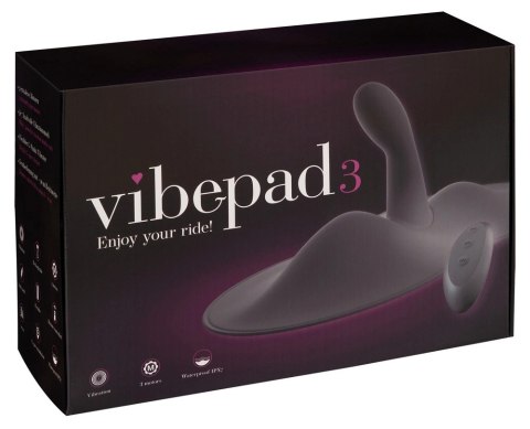 Vibepad - Poduszka Wibracyjna Z Potężnym Wibratorem Czarna RC Vibepad 3 Vibepad - Poduszka Wibracyjna Z Potężnym Wibratorem Czarna RC Vibepad 3