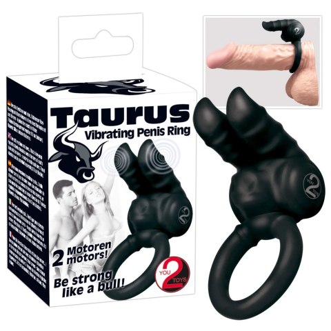 You2Toys - Wibrujący pierścień na penisa You2Toys - Wibrujący pierścień na penisa