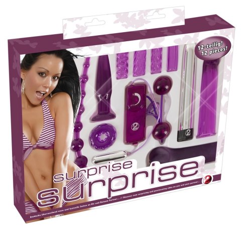 You2Toys - Zestaw niespodzianek - korek analny - kulki analne - nakładki na penisa You2Toys - Zestaw niespodzianek - korek analny - kulki analne - nakładki na penisa