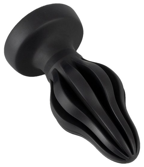 ANOS - Silikonowy Korek Analny W Rowkami Stymulującymi 5 CM ANOS - Silikonowy Korek Analny W Rowkami Stymulującymi 5 CM
