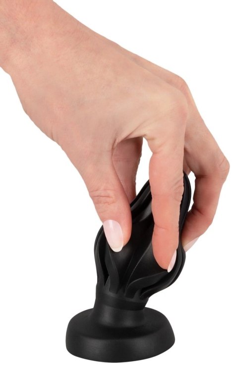 ANOS - Silikonowy Korek Analny W Rowkami Stymulującymi 5 CM ANOS - Silikonowy Korek Analny W Rowkami Stymulującymi 5 CM