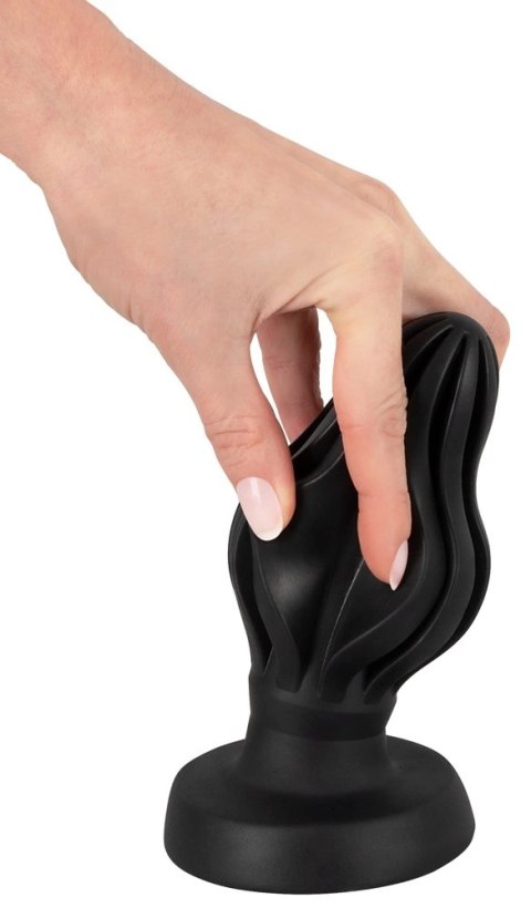 ANOS - Silikonowy Korek Analny W Rowkami Stymulującymi 7 CM ANOS - Silikonowy Korek Analny W Rowkami Stymulującymi 7 CM