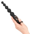 ANOS - Silikonowy Kulkowy Wibrator Analny 22 CM Czarny