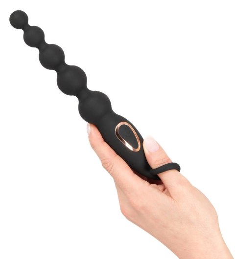 ANOS - Silikonowy Kulkowy Wibrator Analny 22 CM Czarny ANOS - Silikonowy Kulkowy Wibrator Analny 22 CM Czarny