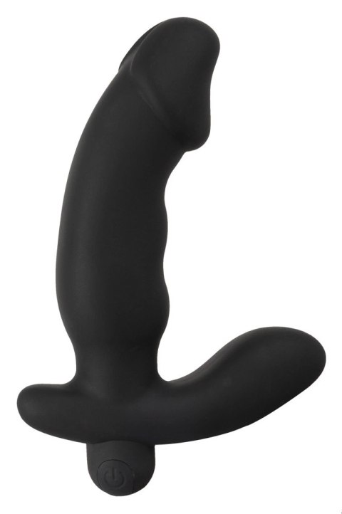 ANOS - Silikonowy Wibrator Prostaty 14 CM Czarny ANOS - Silikonowy Wibrator Prostaty 14 CM Czarny