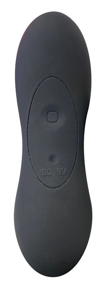 ANOS - Silikonowy Wibrator Prostaty 7 Trybów Wibracji Z Pilotem Czarny ANOS - Silikonowy Wibrator Prostaty 7 Trybów Wibracji Z Pilotem Czarny
