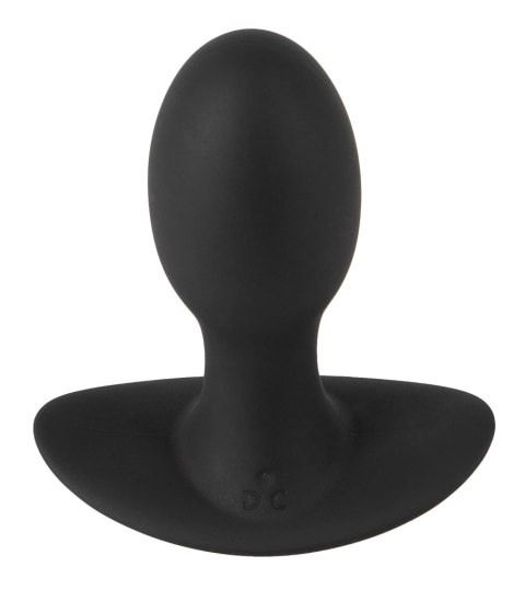 ANOS - Silikonowy Wibrujący Mini Plug Analny Czarny ANOS - Silikonowy Wibrujący Mini Plug Analny Czarny