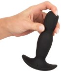 ANOS RC Inflatable Plug Czarny 10 Trybow Wibracji Pompka 14,6 cm