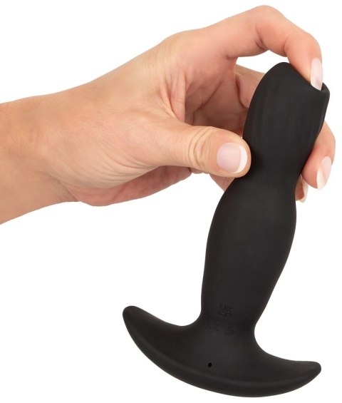 ANOS RC Inflatable Plug Czarny 10 Trybow Wibracji Pompka 14,6 cm ANOS RC Inflatable Plug Czarny 10 Trybow Wibracji Pompka 14,6 cm
