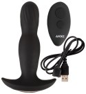 ANOS RC Inflatable Plug Czarny 10 Trybow Wibracji Pompka 14,6 cm