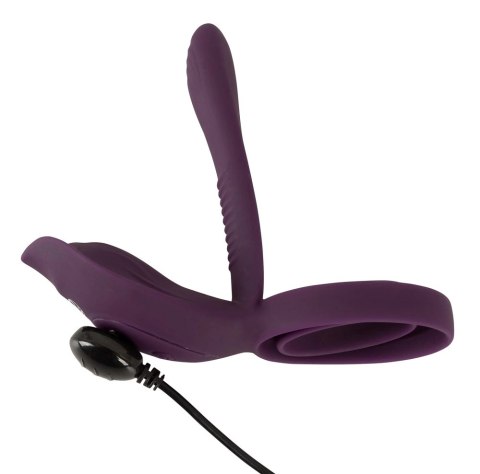 Couples Choice - Wibrator Dla Par Z Pierściniem Na Penisa + Pilot Couples Choice - Wibrator Dla Par Z Pierściniem Na Penisa + Pilot