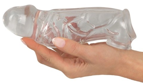 Crystal - Elastyczna Nakładka Na Penisa Przezroczysta 19,2 cm Crystal - Elastyczna Nakładka Na Penisa Przezroczysta 19,2 cm