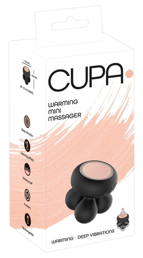 Cupa - Mini Masażer Stymulacja Ciepłem I Mocne Wibracje Cupa - Mini Masażer Stymulacja Ciepłem I Mocne Wibracje